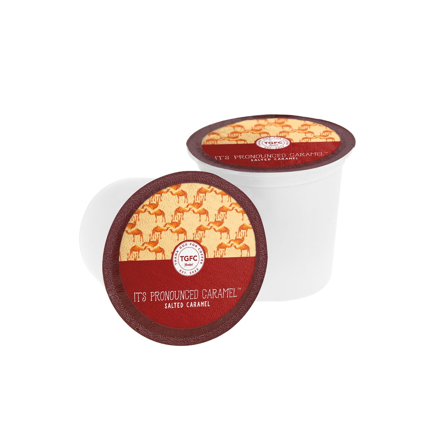 It's Pronounced Caramel Flavored Roast K-cups - 12-Pack
