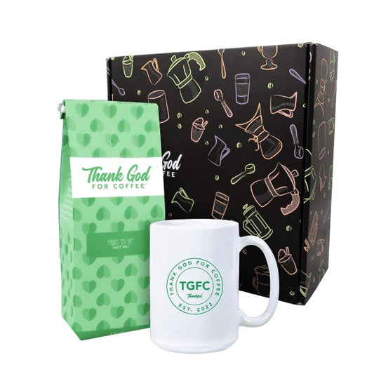 Mint to Be Coffee and Mug Gift Set