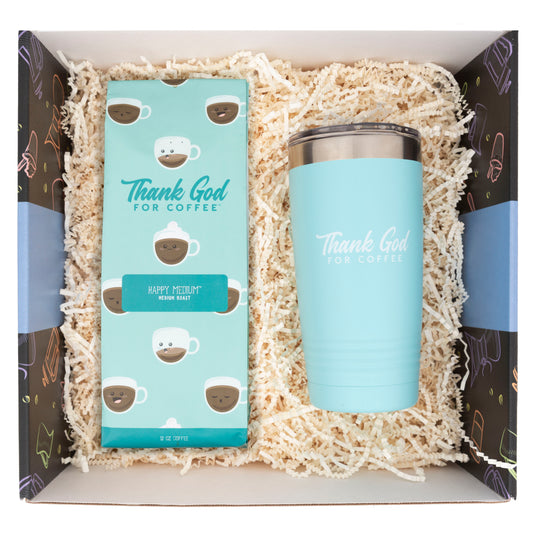 Happy Medium Coffee and Tumbler Gift Set