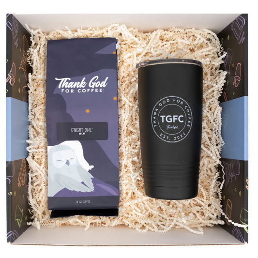 G'Night Owl Coffee and Tumbler Gift Set