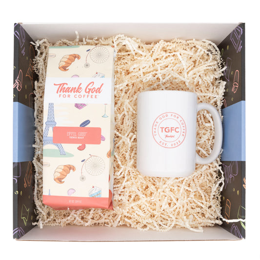 Eiffel Good Coffee and Mug Gift Set
