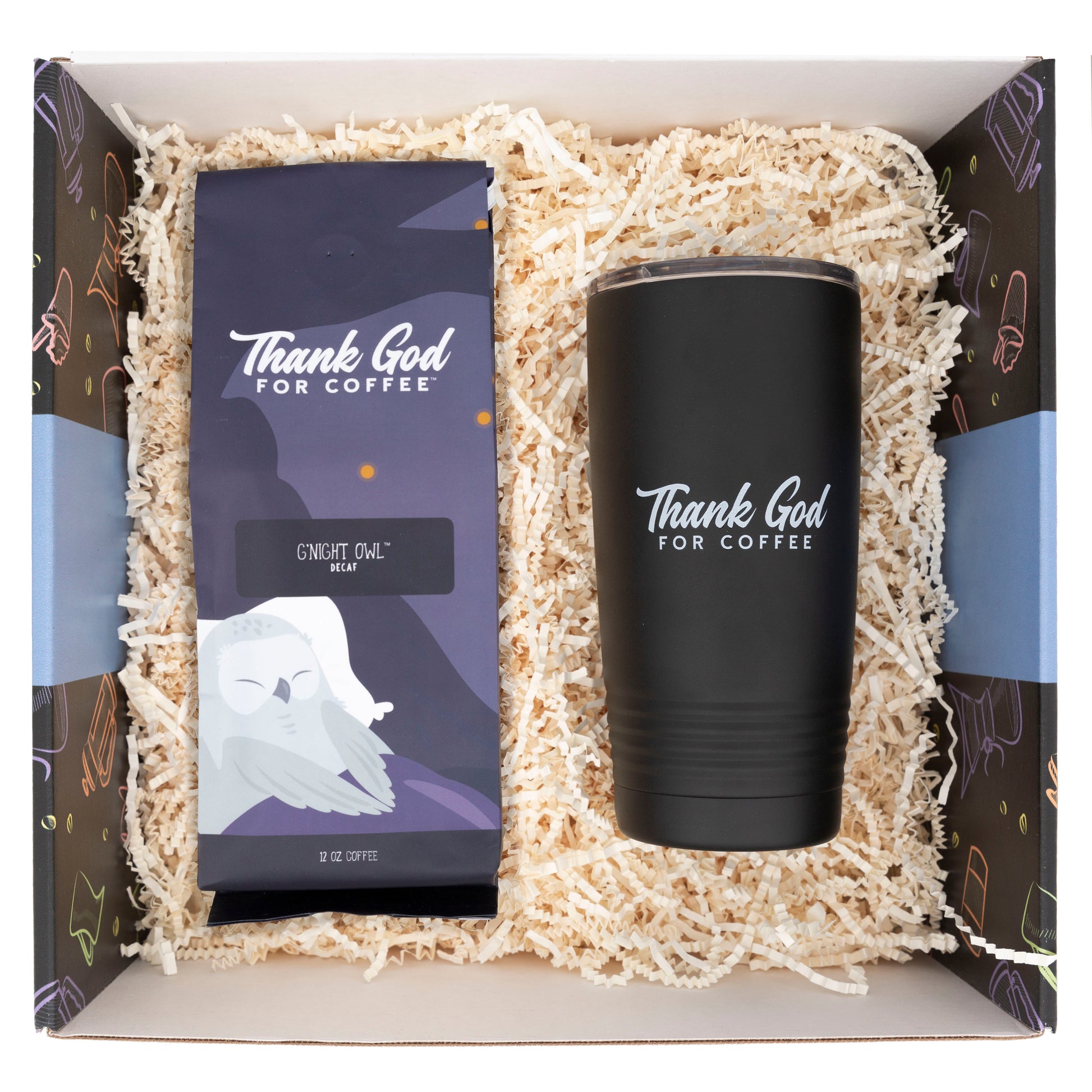 G'Night Owl Coffee and Tumbler Gift Set